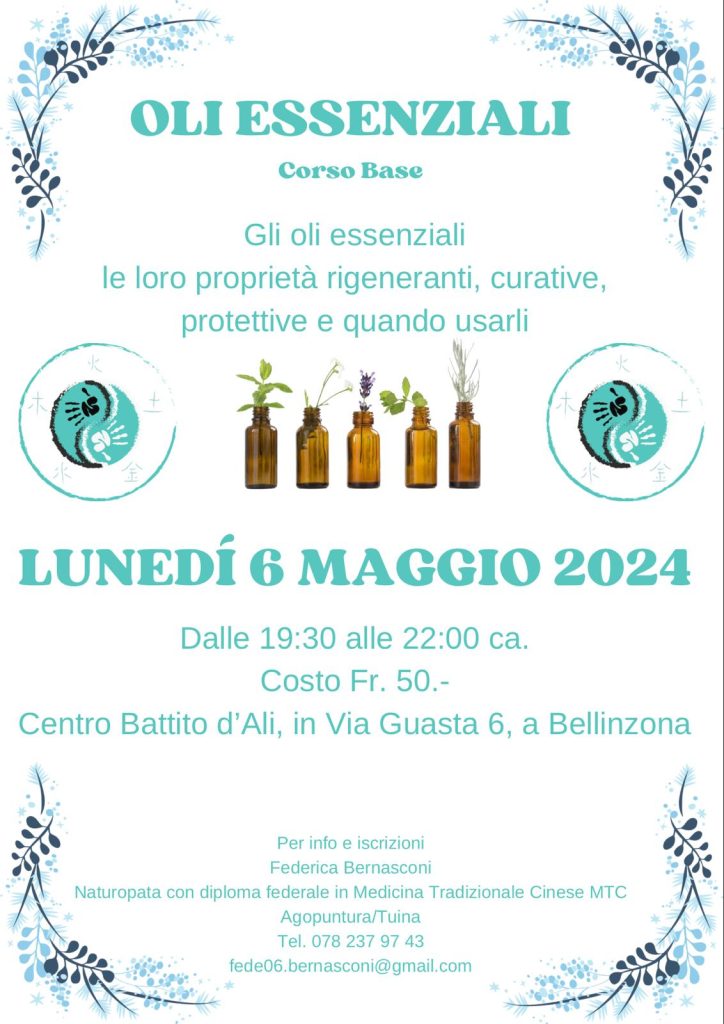 Corso Oli Essenziali Bellinzona