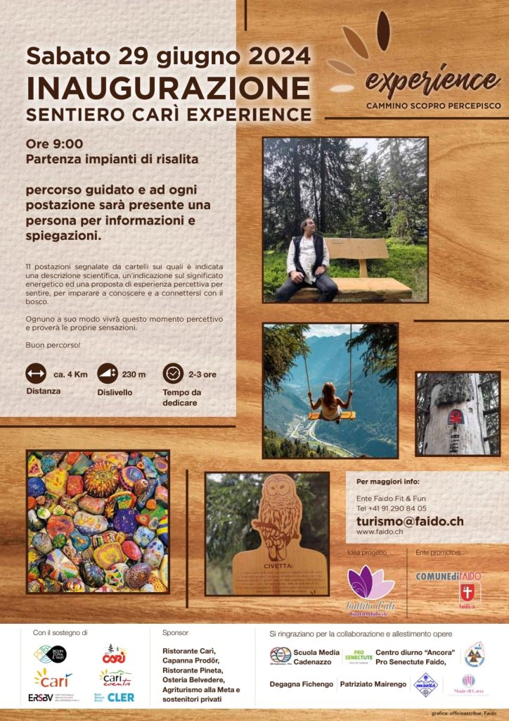 Cammino Carì experience